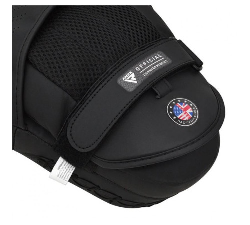 Лапи боксерські RDX T17 Aura, чорно-золотисті