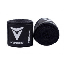 Бинти для боксу VNoks 60241 3 м, чорні