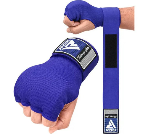 Бинти-рукавиці гелеві RDX IS2 розмір L, сині
