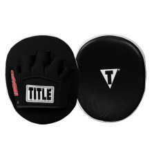 Лапи боксерські TITLE Boxing Gel Tech 2.0 чорні