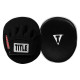 Лапи боксерські TITLE Boxing Gel Tech 2.0 чорні