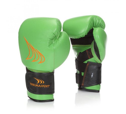 Боксерські рукавички Yakimasport LIZARD зелені Боксерські рукавички Yakimasport LIZARD зелені