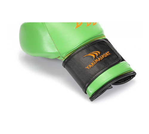 Боксерські рукавички Yakimasport LIZARD зелені Боксерські рукавички Yakimasport LIZARD зелені