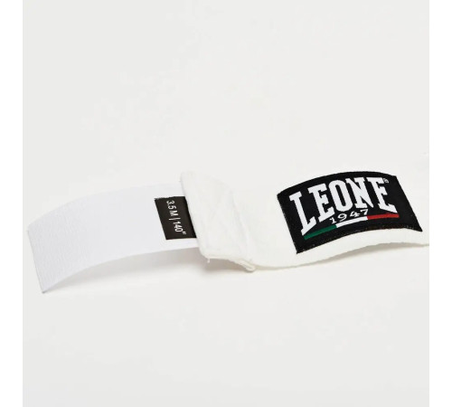 Бинти для боксу Leone AB705 3,5 м, білі