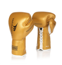 Боксерські рукавички Yakimasport TIGER золоті L