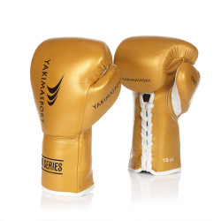 Боксерські рукавички Yakimasport TIGER золоті L