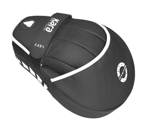 Лапи боксерські RDX F6 KARA Matte чорно-білі