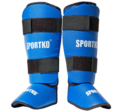 Захист для гомілок SportKO 331 - синій/M Захист для гомілок SportKO 331 - синій/M