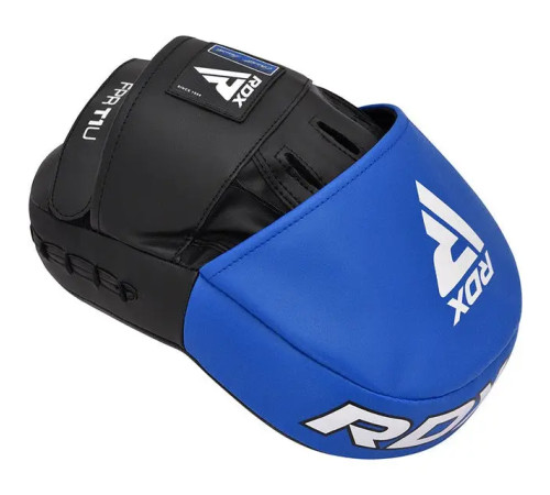 Лапи боксерські RDX T1 Curved синьо-чорні