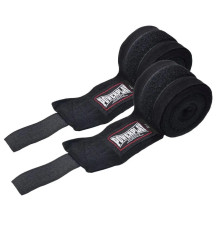 Бинти для боксу PowerPlay 3046 4 м, чорні