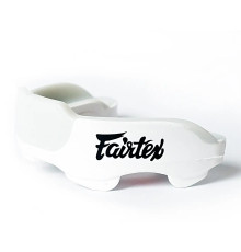 Капа боксерська доросла Fairtex MG3 від 11 років біла