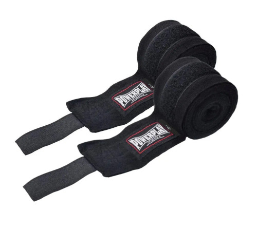 Бинти для боксу PowerPlay 3046 3 м, чорні