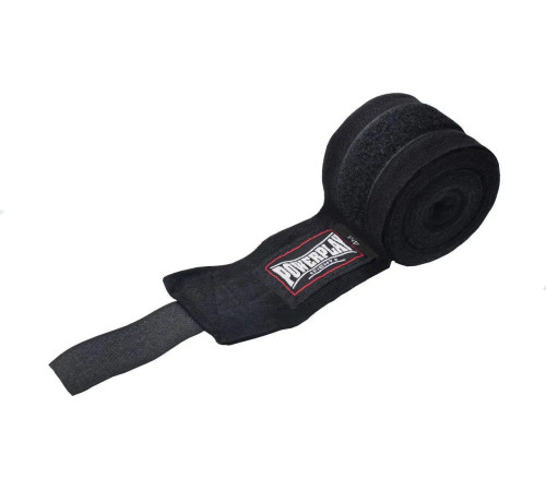 Бинти для боксу PowerPlay 3046 3 м, чорні