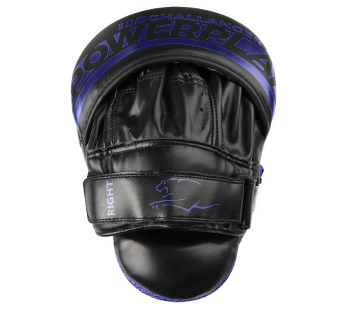 Лапи боксерські PowerPlay 3041 Challanger чорно-сині