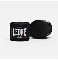 Бинти для боксу Leone AB705 3,5 м, чорні