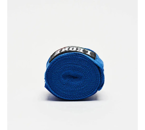 Бинти для боксу Leone AB705 2,5 м, сині