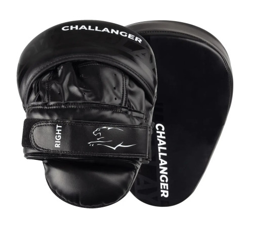 Лапи боксерські PowerPlay 3041 Challanger чорні