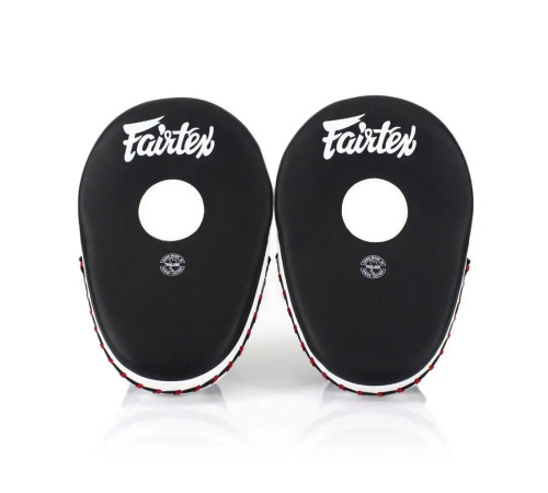 Лапи боксерські Fairtex FMV13 чорно-білі