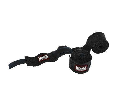 Бинти для боксу PowerPlay 3046 2,5 м, чорні