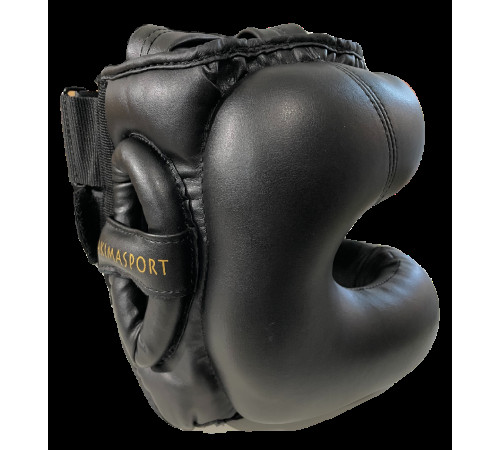 Шолом боксерський із захистом носа Yakimasport PRO BLACK, розмір М Шолом боксерський із захистом носа Yakimasport PRO BLACK, розмір М