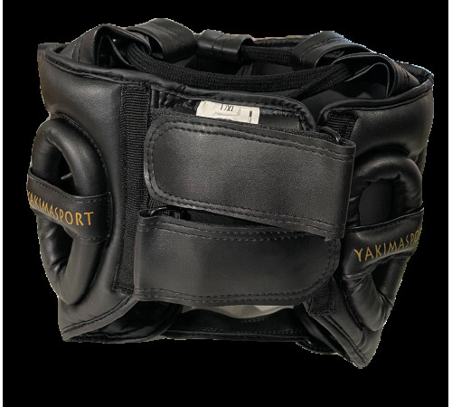 Шолом боксерський із захистом носа Yakimasport PRO BLACK, розмір М Шолом боксерський із захистом носа Yakimasport PRO BLACK, розмір М