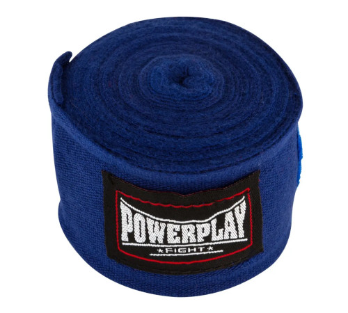 Бинти для боксу PowerPlay 3047 4 м, сині