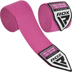 Бинти RDX HAND WRAPS 4,5 м, рожеві
