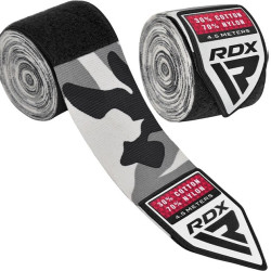 Бинти RDX HAND WRAPS 4,5 м, чорно-сірі