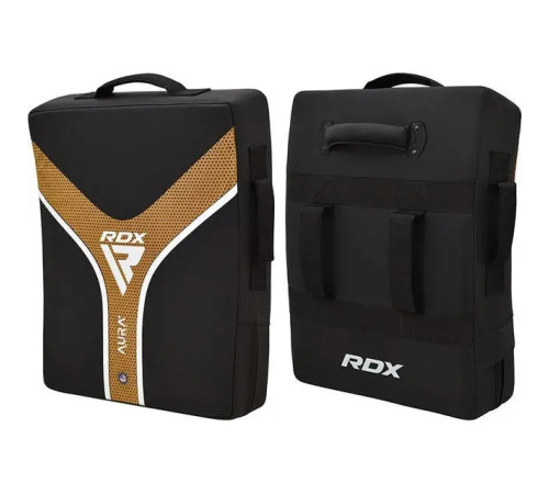 Маківара RDX KICK SHIELD AURA PLUS T-17, чорно-золотиста
