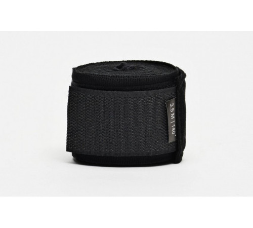 Бинти для боксу Leone 500100 2,5 м, чорні