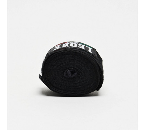 Бинти для боксу Leone 500116 3,5 м, чорні