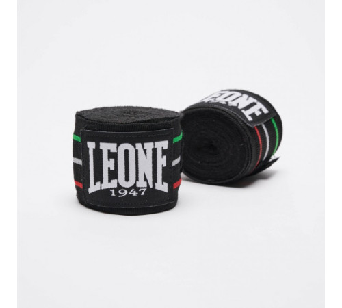 Бинти для боксу Leone Flag 3,5 м, чорні