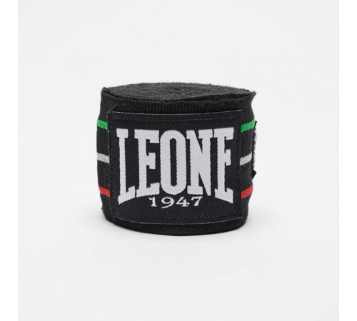 Бинти для боксу Leone Flag 3,5 м, чорні