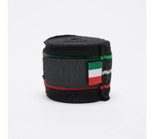 Бинти для боксу Leone Flag 3,5 м, чорні