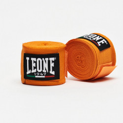 Бинти для боксу Leone 500097 3,5 м, оранжеві