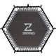 Батут для фітнесу Zipro Fitness з поручнем 4,5 фути 130 см чорний