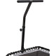 Батут для фітнесу Zipro Fitness з поручнем 4,5 фути 130 см чорний