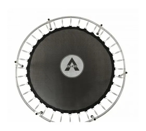 Батут Atleto KRB10 з зовнішньою сіткою 140 см синій