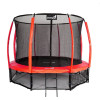 Батут Jumpi Maxy Comfort Plus з внутрішньою сіткою 10 футів 312 см червоний