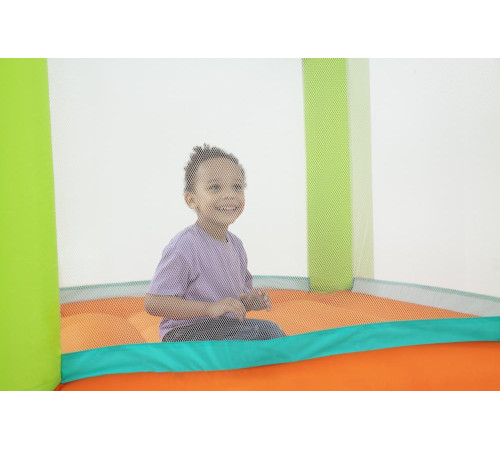 Батут надувний Jump and Soar Bouncer Bestway 53394 різнокольоровий Батут надувний Jump and Soar Bouncer Bestway 53394 різнокольоровий
