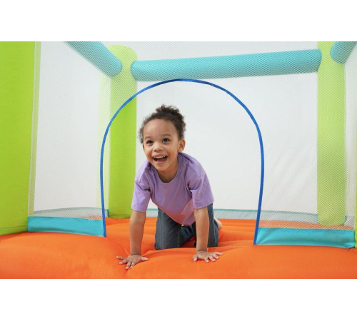 Батут надувний Jump and Soar Bouncer Bestway 53394 різнокольоровий Батут надувний Jump and Soar Bouncer Bestway 53394 різнокольоровий