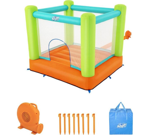 Батут надувний Jump and Soar Bouncer Bestway 53394 різнокольоровий Батут надувний Jump and Soar Bouncer Bestway 53394 різнокольоровий