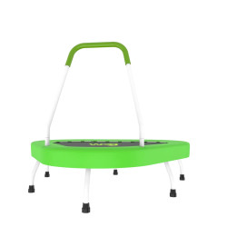  Батут WCG Frog з поручнем 114 см зелений