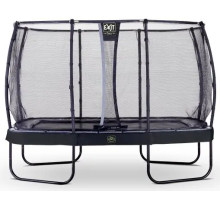 Батут EXIT Elegant Premium з зовнішньою сіткою 244 х 427 см чорний