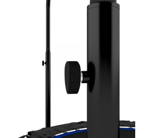 Батут для фітнесу Physionics JG86914 з поручнем 3,5 футів 101 см чорно-синій