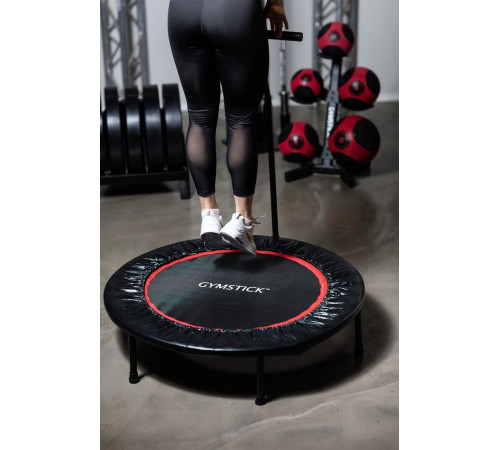 Батут Gymstick 61026 з поручнем 3,5 футів 102 см чорний Батут Gymstick 61026 з поручнем 3,5 футів 102 см чорний