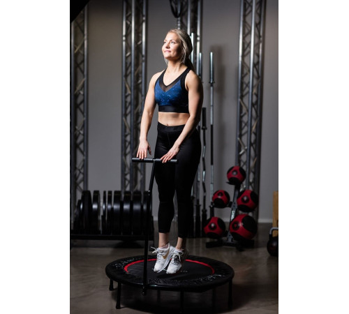 Батут Gymstick 61026 з поручнем 3,5 футів 102 см чорний Батут Gymstick 61026 з поручнем 3,5 футів 102 см чорний