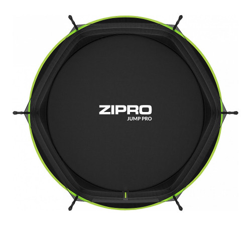 Батут Zipro Jump Pro з внутрішньою сіткою 10 футів 312 см чорно-зелений