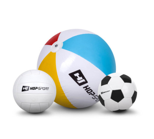 Батут Hop-Sport з зовнішньою сіткою 14 футів 427 см синьо-чорний Батут Hop-Sport з зовнішньою сіткою 14 футів 427 см синьо-чорний