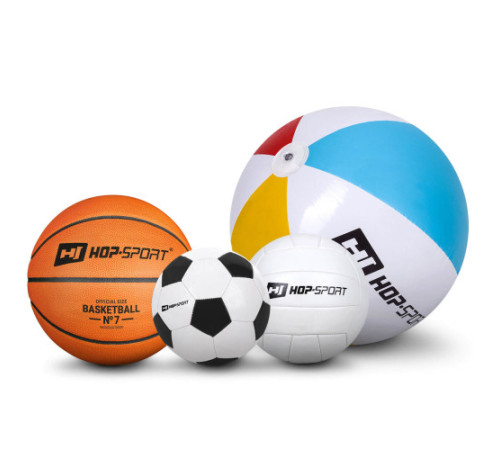 Батут Hop-Sport з внутрішньою сіткою 16 футів 488 см чорно-синій